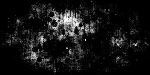 Abstract black and white grunge texture background