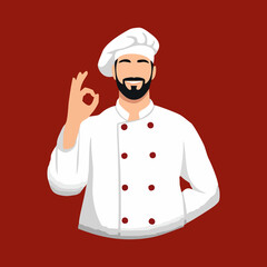chef logo vector art