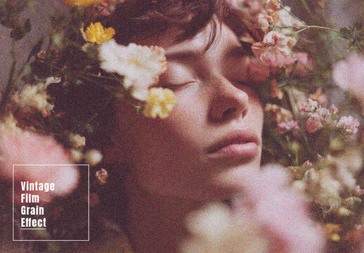 Vintage Film Grain Photo Effect