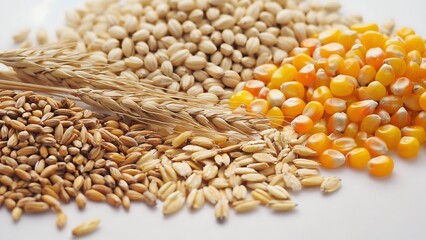 Variety of healthy grains