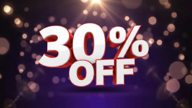 Huge savings thirty percent off sale discount offer limited time promotion special deal now