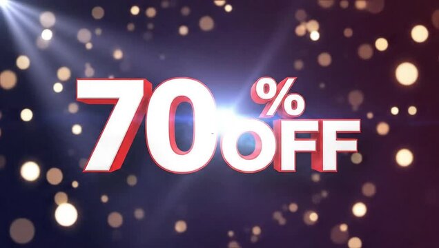 Get ready for amazing savings with this limited time percent off promotional video offer today