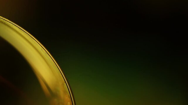 Green liquid surface, phenomenal structure, green oils on a dark background, colourful luminous abstract, surrealistic art, line of light, glowing effects