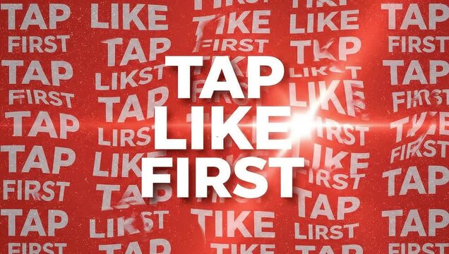 Tap like first tkp tikest lirst tar fast video background for social media content creation