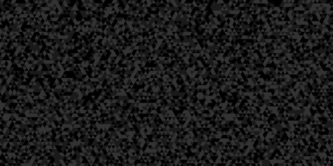 Abstract triangle mosaic geometric black and gray diamond overlap polygonal background.	