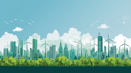Fototapeta premium A Powerful Drive for Renewable Energy Adoption.