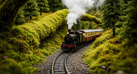 train on the railway