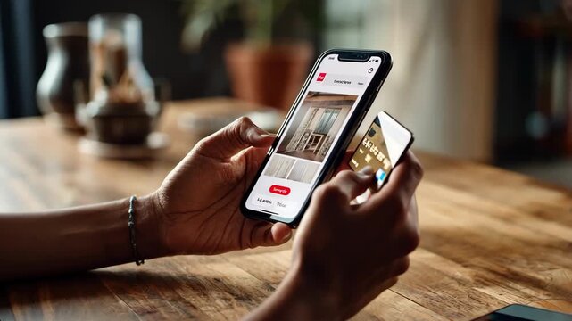 Mobile Checkout: Online Shopping with Smartphone and Credit Card