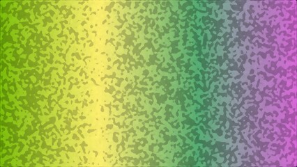 Abstract Gradient Background with Organic Shapes in Vibrant Green to Purple