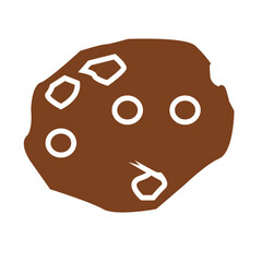cookies brownies cake food vector illustration