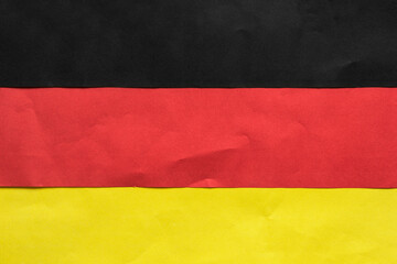 Paper German flag