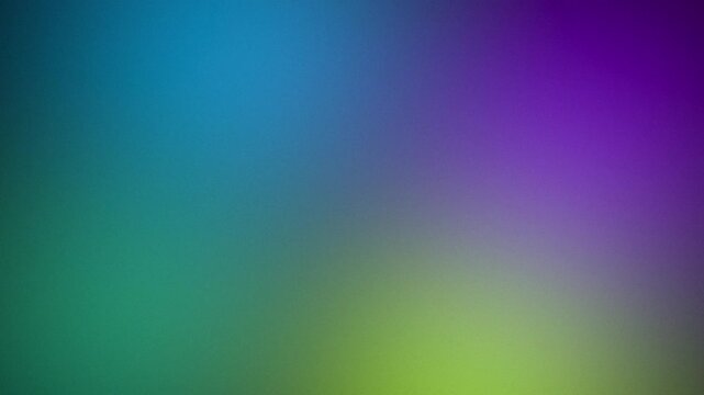 Abstract gradient background in blue purple and green tones