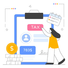 Online Tax  PNG File On Transparent Background	