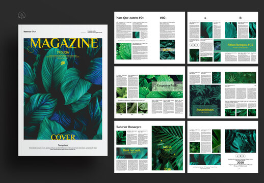 Minimal Magazine Template