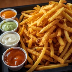 Crispy Perfection: Your Next Fries & Dips Obsession.