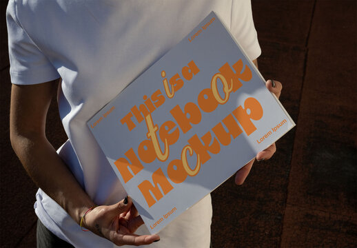 US letter Front cover mockup. 11x8.5 inch