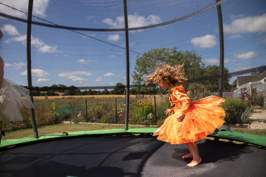 Child in princess dress