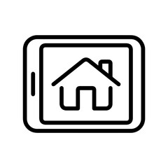 Tablet House Icon