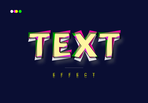 Editable Text Effect