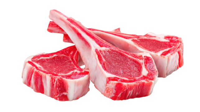 Raw meat slab with partial incision uncooked meat slab displays fresh incision - uncooked meat slab displays fresh incision