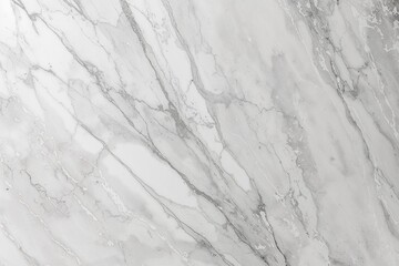 Obraz premium Gray marble surface with elegant white vein pattern