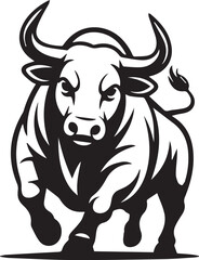 Stock Market Bullish Charge Finance Concept Vector