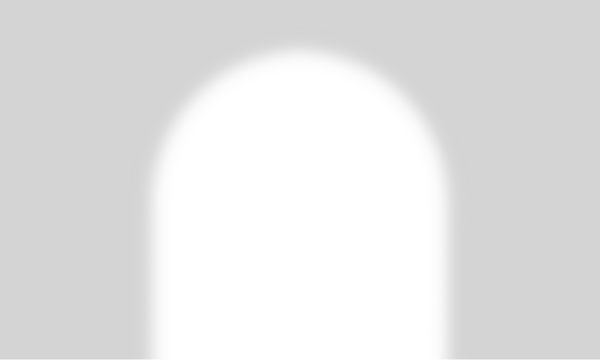 Abstract arch with semitransparent edge effect