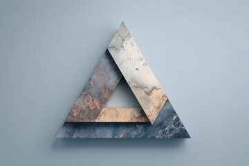 Geometryczna ilustracja trójkąta