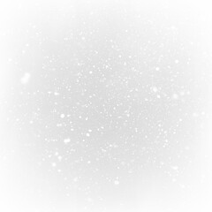Falling snow overlay winter snowflake effect