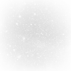 Falling snow overlay winter snowflake effect
