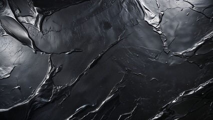 Black Cracked Texture Background for Artistic Designs