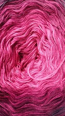 Gradient pink yarn skein texture background