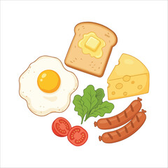 Classic Full Breakfast Plate