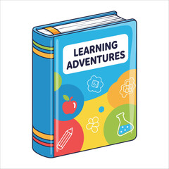 "Learning Adventures" Children's School Book