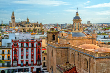 Fototapeta premium Seville, Spain. Travel and Tourism