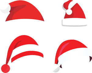 Colorful Modern Christmas Tree Set &ndash; Festive Geometric and Decorative Holiday Tree Illustrations
