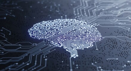 conceptual visualization of artificial neural systems with illuminated connections and pathways