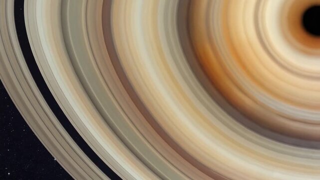 Saturn's rings.