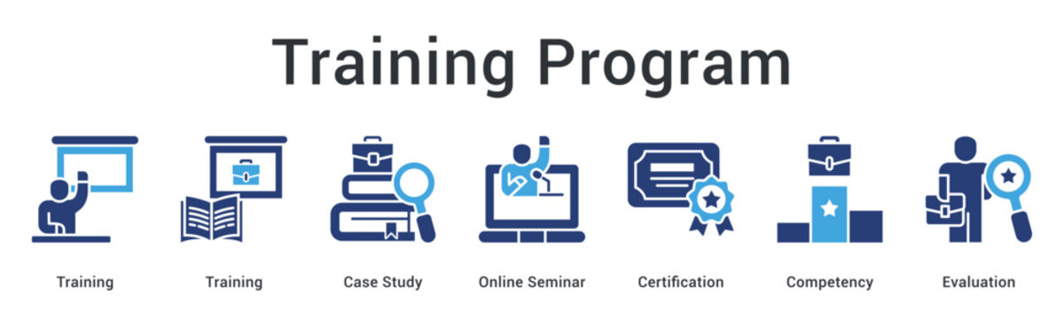 Training program delivers case studies and online seminars leading to certification for competency evaluation success.
