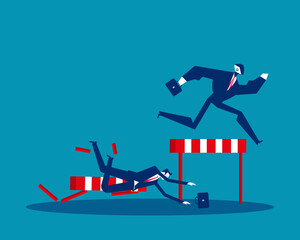 Robot. Artificial intelligence and human competition