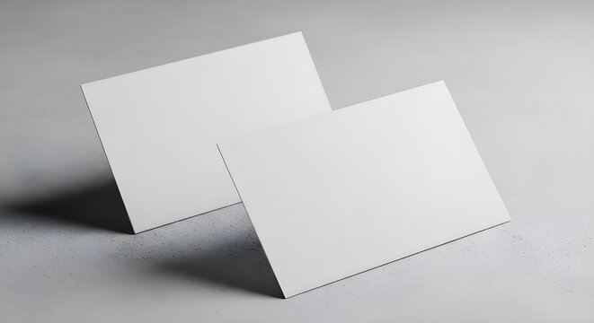 Maqueta de tarjeta de visita texturizada sobre un fondo gris.
 85x55 mm.