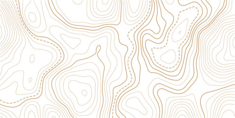 Topographic gold luxury map background. Geographic abstract pattern. The topo contour or wallpaper.Concept of technology, science. Wallpaper. Pattern.