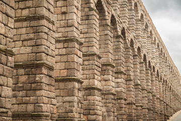 Aqueduct of Segovia in Spain