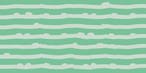 Abstract background with horizontal wavy stripes and small bumps in a light green color palette