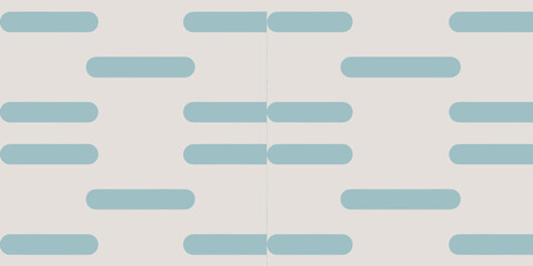 A light blue abstract pattern with horizontal rounded rectangles on a light gray background design art