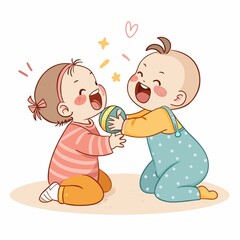 Two baby boy