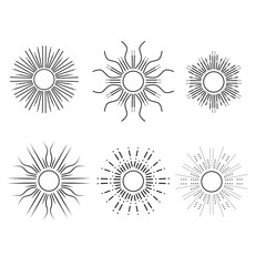 New Year's Fireworks icon vector