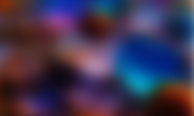Abstract blurred background with vibrant colors and soft circular shapes