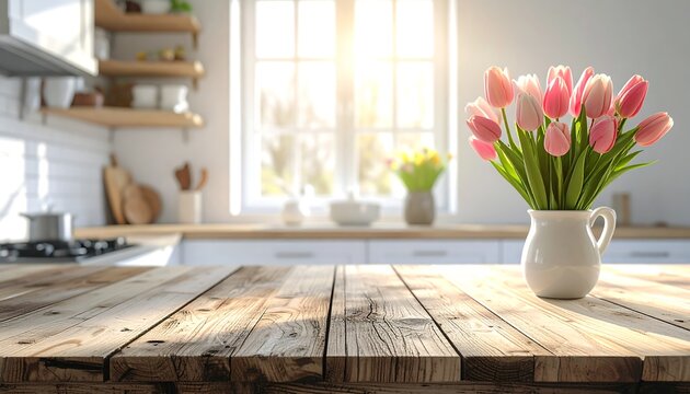 Tulips in a Kitchen - A Springtime Still Life.