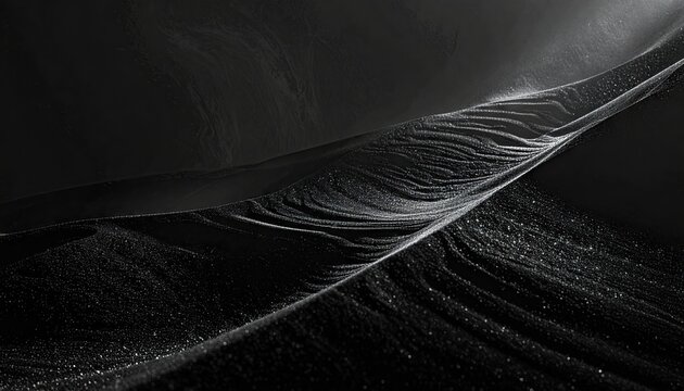 Flow Visualization of Airfoil Surface with White Smoke Streamlines in Dark Background